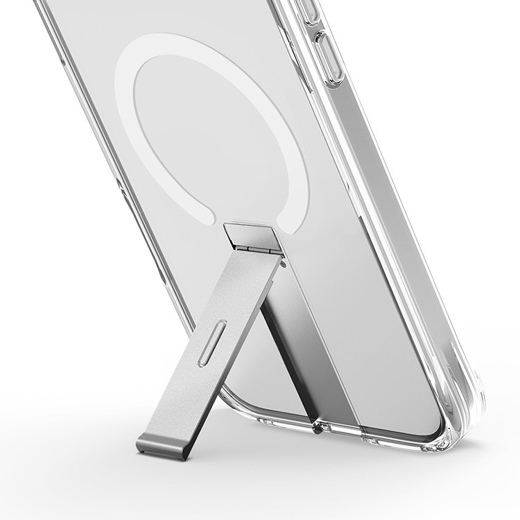 Чехол Uniq ELEVA with Vertical stand с MagSafe для Apple iPhone 16 Pro, прозрачный (IP6.3P(2024)-ELEVAMCLR)