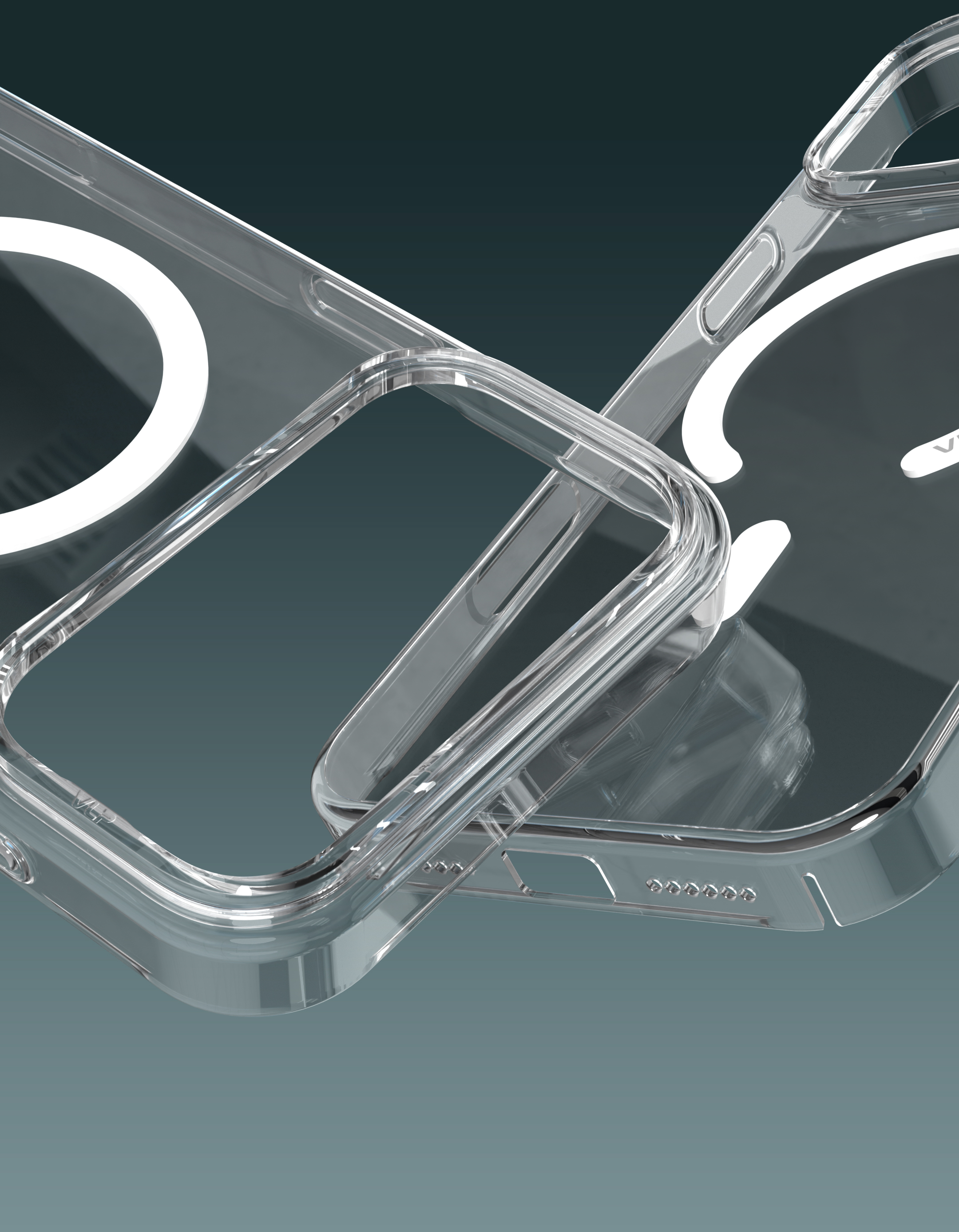 Чехол VLP Diamond Case с MagSafe для iPhone 18 Pro, прозрачный (10510032)