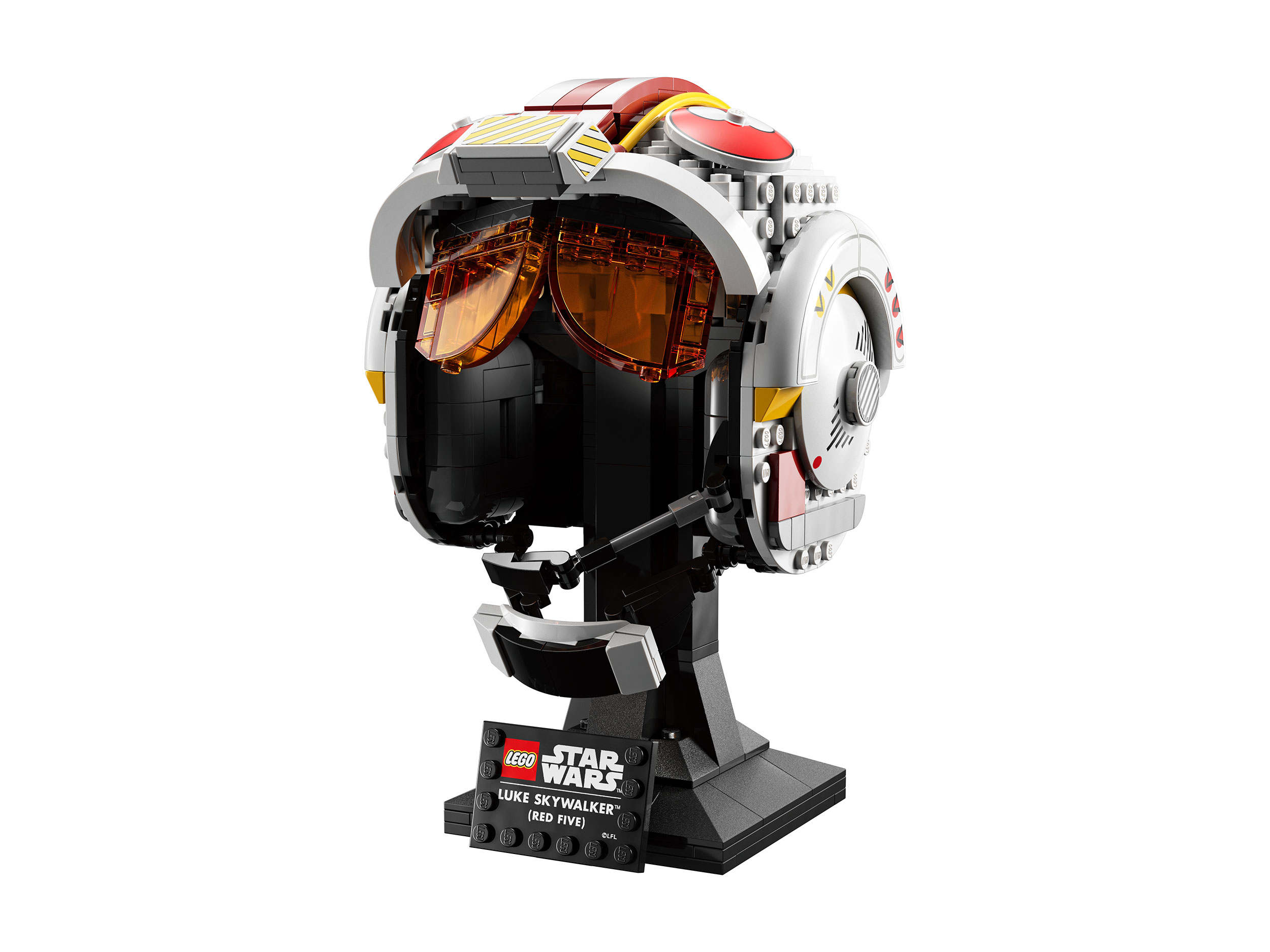 Конструктор LEGO Star Wars 75327 Шлем Люка Скайуокера (Красный-5)