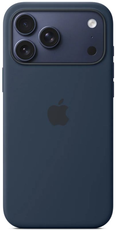 Apple Silicone Case с MagSafe для iPhone 17 Pro, темно-серый (Midnight) MGFH4FE/A