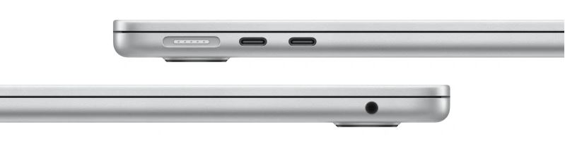 Apple MacBook Air 15 (M5, 10C/10C, 2026), 32 ГБ 1 ТБ SSD, Silver (серебристый) Z1LR000K2