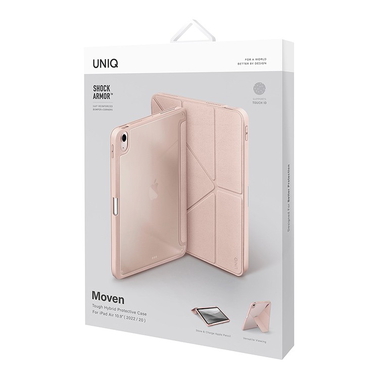Чехол UNIQ  MOVEN для IPAD AIR 10.9 (2022/20), (PINK) NPDP11(2021)-MOVPNK