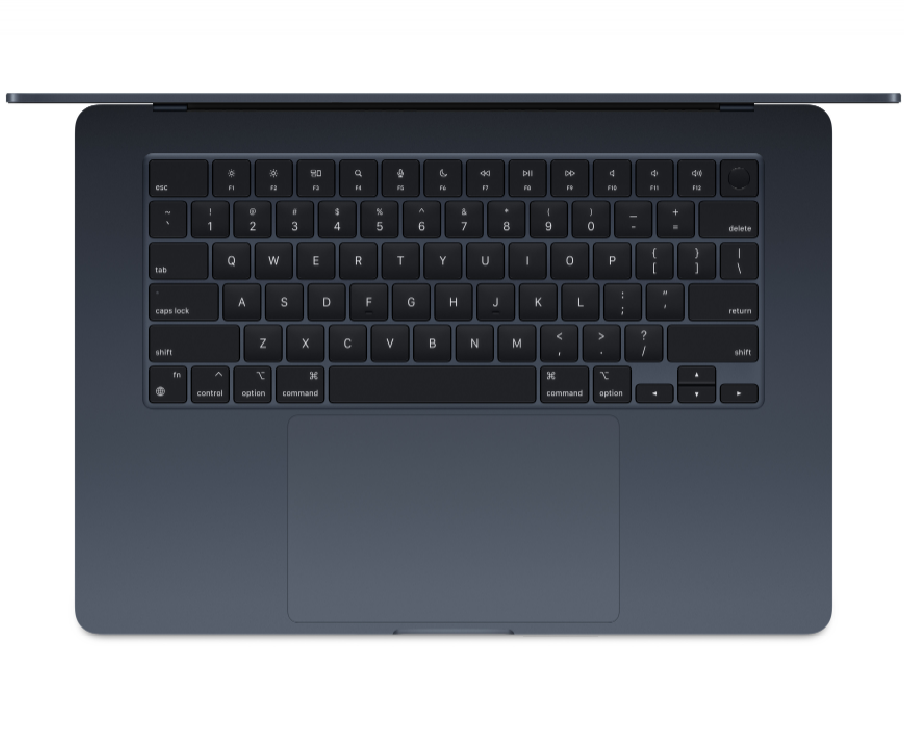 Apple MacBook Air 15" (M3 8C/10C), 16 ГБ, 256 ГБ, темная ночь