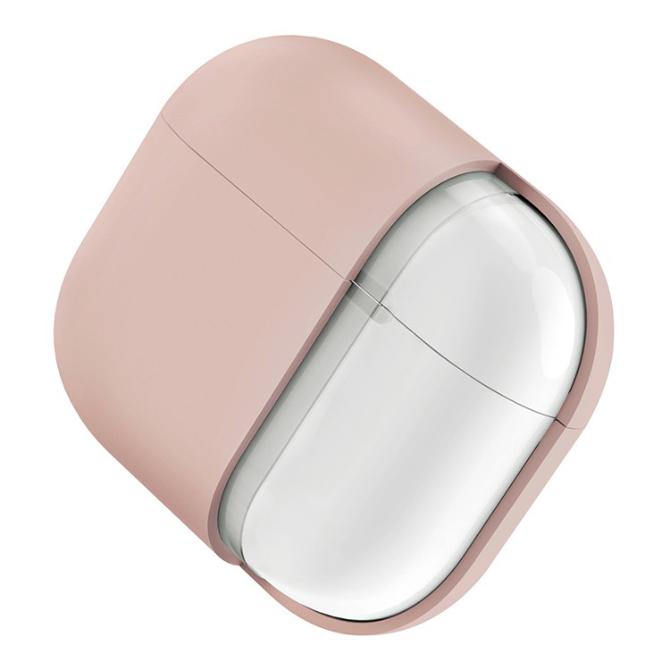 Чехол Uniq Lino Liquid silicone для AirPods 4, розовый (AIRPODS(2024)-LINOPNK)