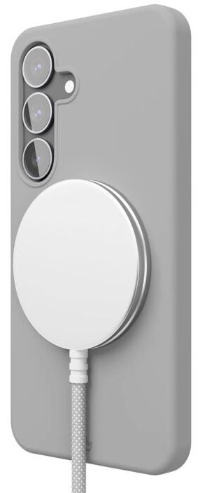 Чехол VLP Aster Case с MagSafe для Samsung Galaxy S25 Plus, серый (1057115)
