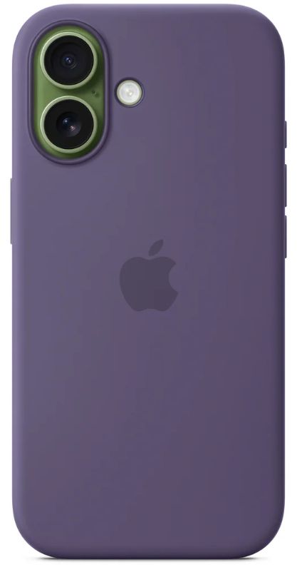 Apple Silicone Case с MagSafe для iPhone 17, фиолетовый (Purple Fog) MGF04FE/A