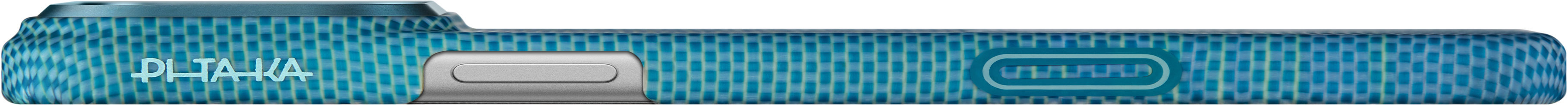 Pitaka Ultra-Slim Case (PitaTap) с MagSafe для iPhone 17 Pro Max, голубой (KI1708AG)