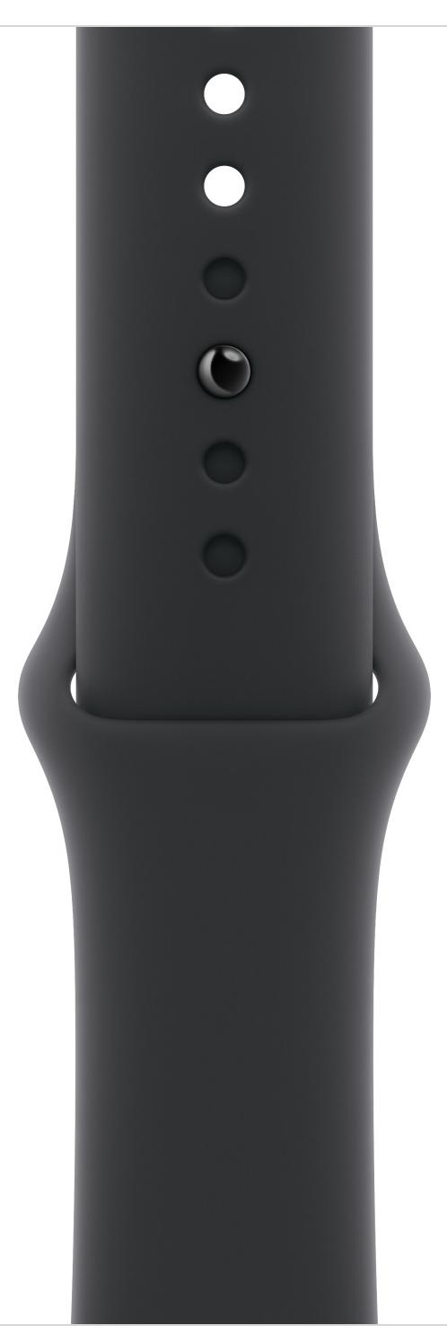 Ремешок Apple Watch 42мм Black Sport Band - M/L (MXLK3FE/A)
