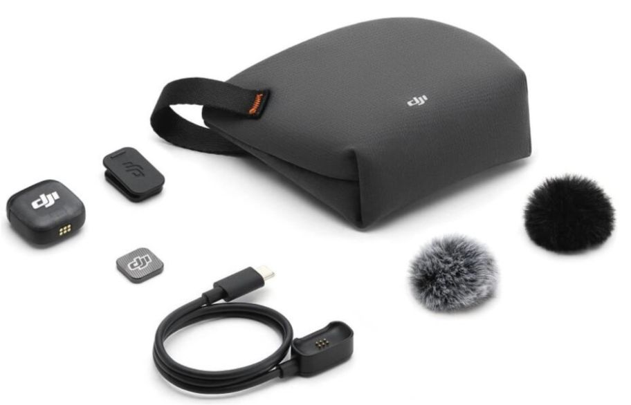 DJI Mic 3, черный (6937224116368)