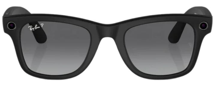 Ray-Ban Meta (Gen 2) Wayfarer Matte Black Polar Gradient Graphite 150 - 50 Size