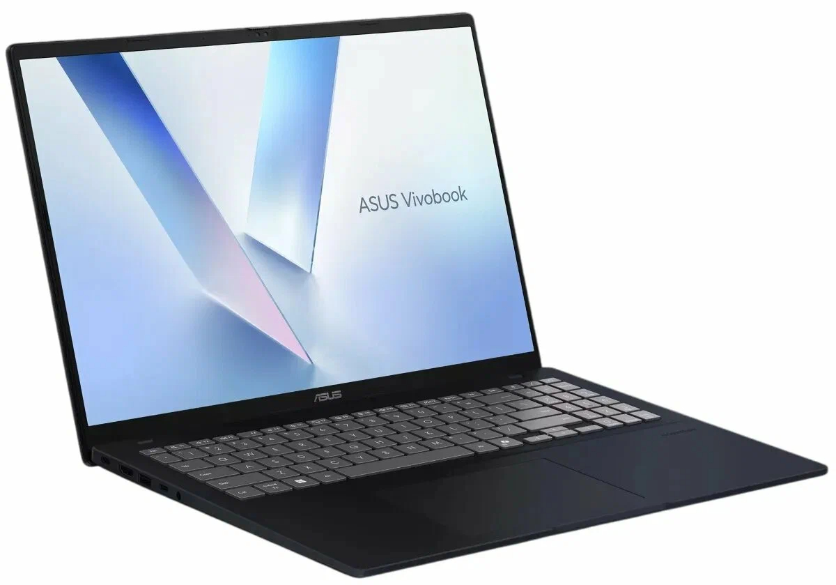 Ноутбук Asus VivoBook 16" (Intel Core Ultra 5 225H, Intel Graphics) 16ГБ, 512ГБ, noOS, синий (90NB15A1-M00RT0)