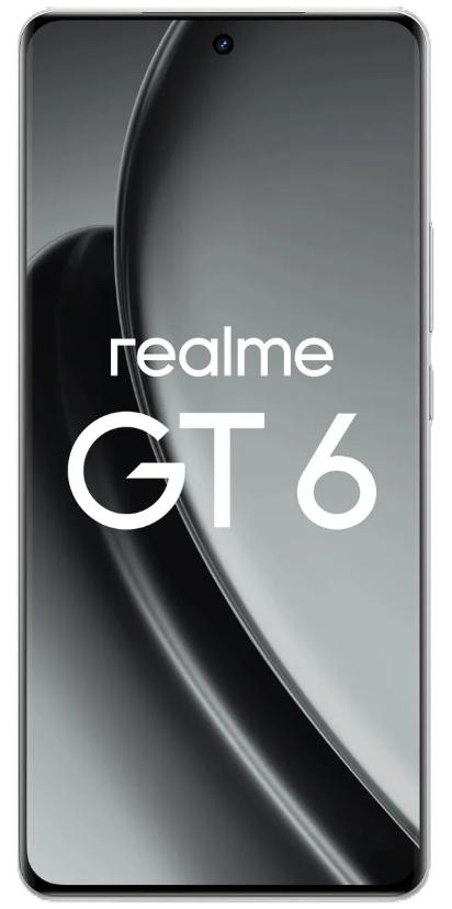Смартфон Realme GT 6 16/512 ГБ, серебристый