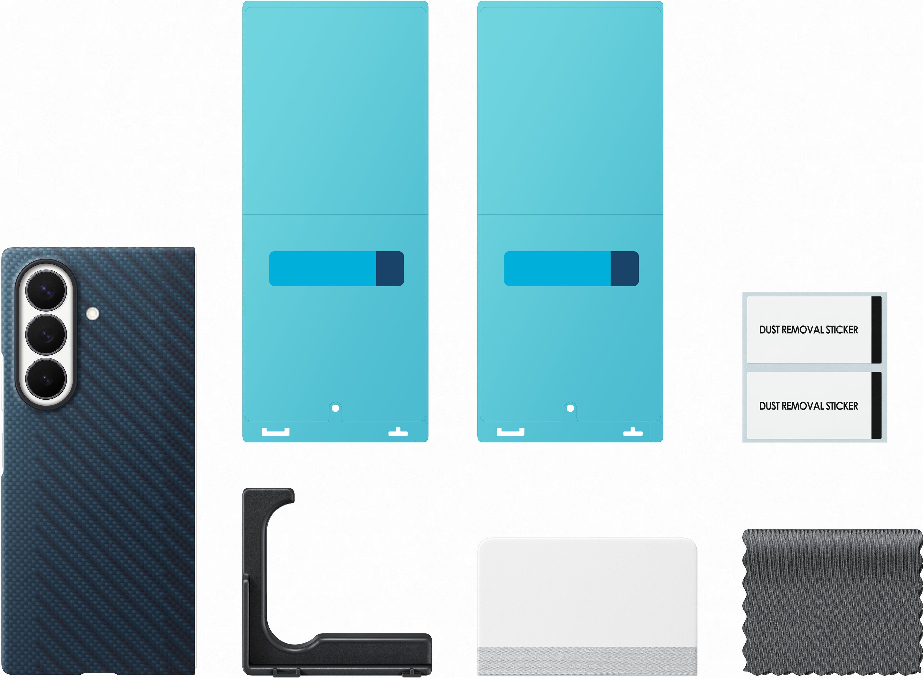 Samsung Carbon Magnet Case Galaxy Z Fold8 Ultra, тёмно-синий