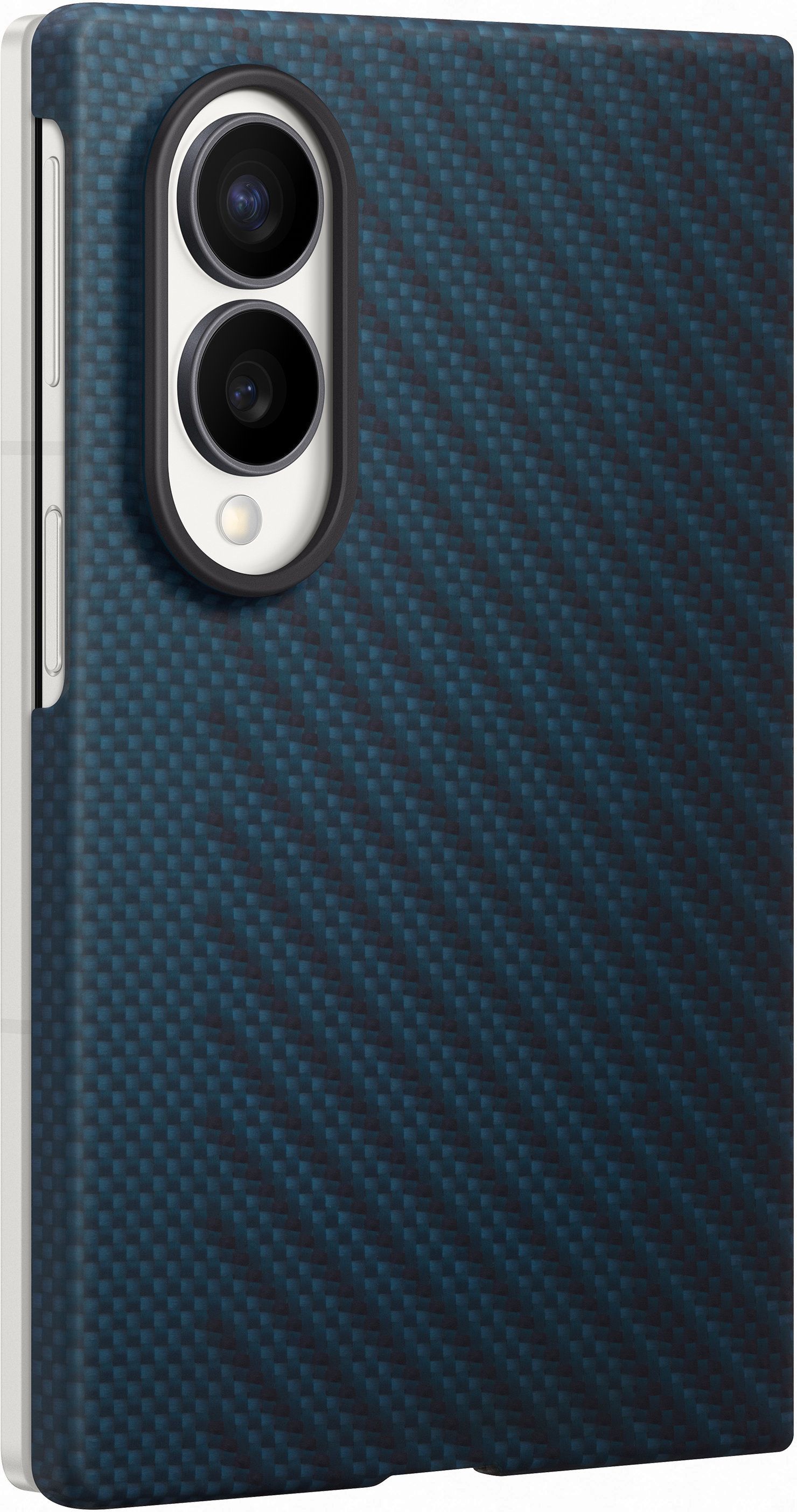 Samsung Carbon Magnet Case Galaxy Z Fold8, тёмно-синий