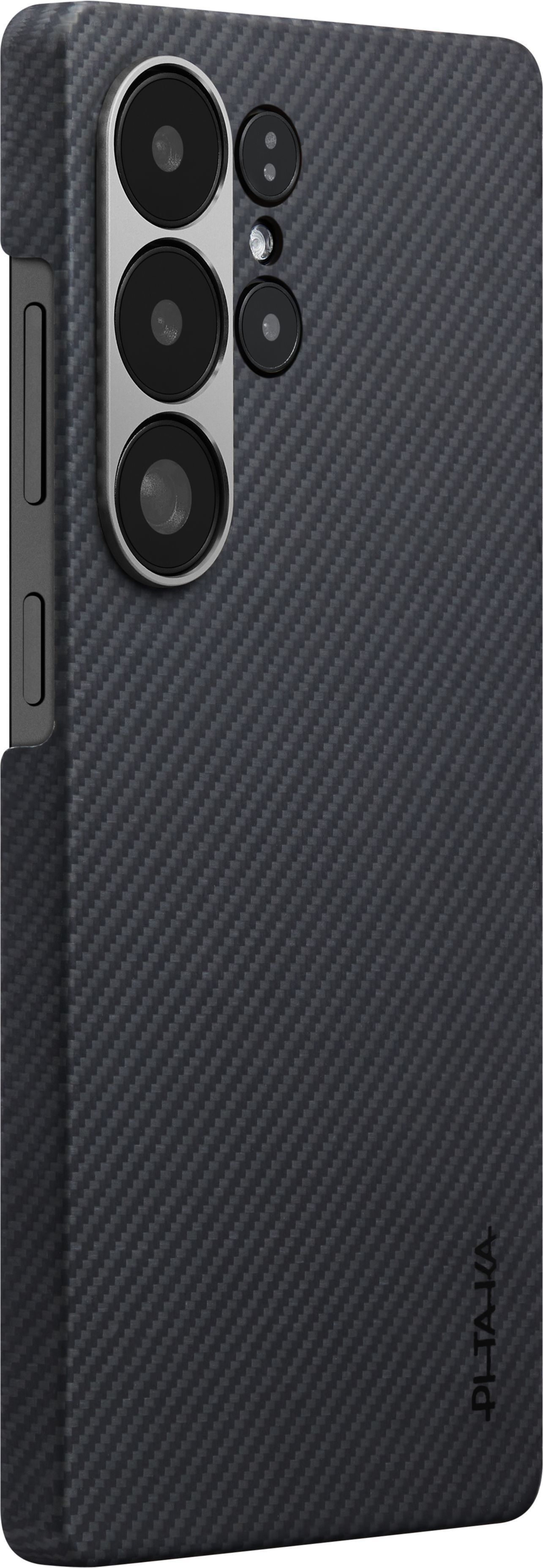 Чехол Pitaka Ultra-Slim для Galaxy S25 Ultra, кевлар черный (KS2501U)