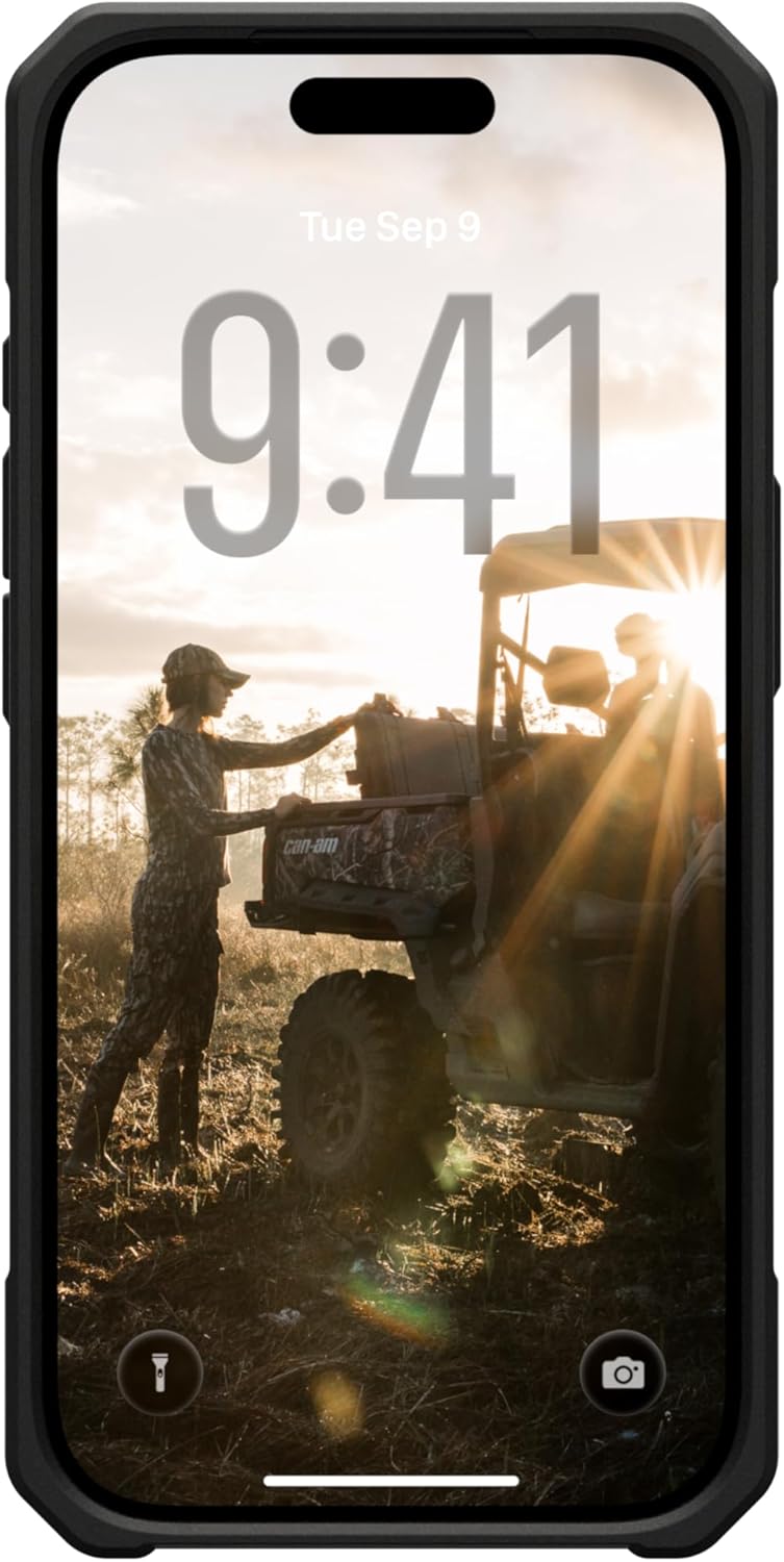 UAG Monarch Pro с MagSafe для iPhone 17 Pro, синий (Kevlar-Mallard) 114513113955
