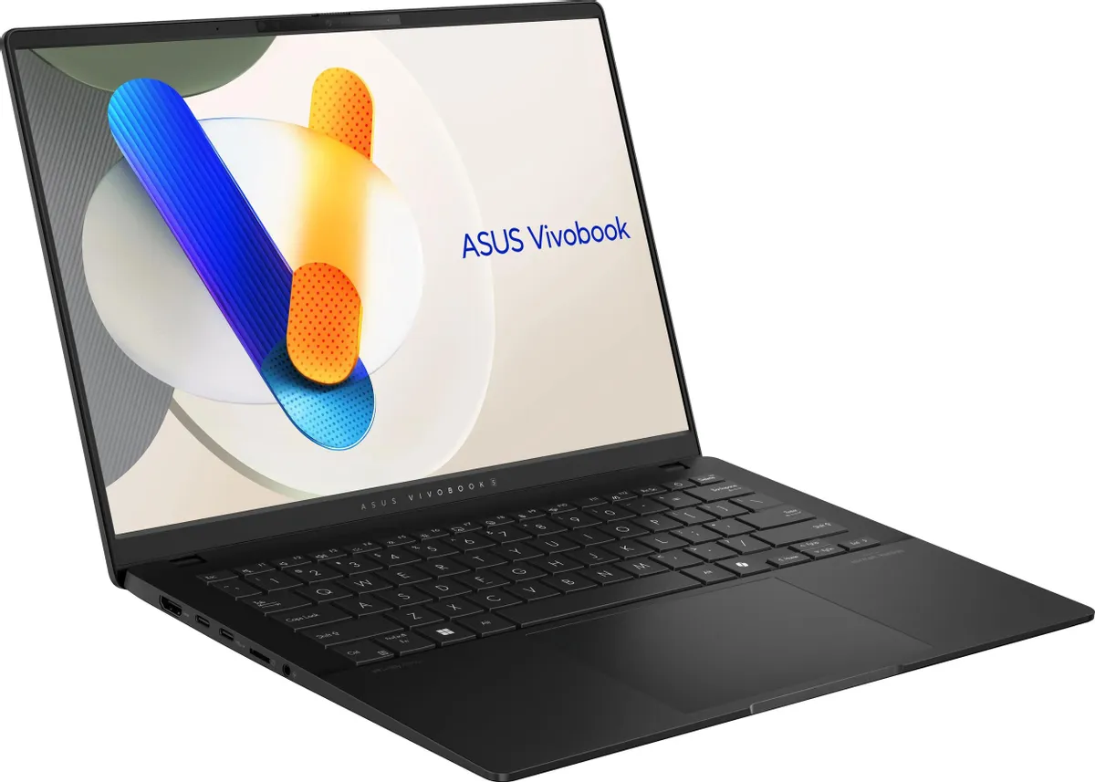 Asus Vivobook 1S14 OLED M5406NA-QD109 14" (AMD Ryzen 5 7535HS, AMD Radeon 660M) 16ГБ, 1ТБ, noOS, черный (90NB1493-M006B0)