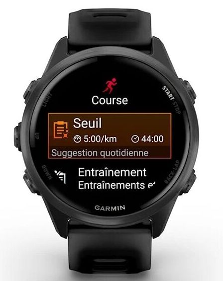 Garmin Forerunner 570 42mm, Schwarz/Schiefergrau Aluminium (010-02970-00)