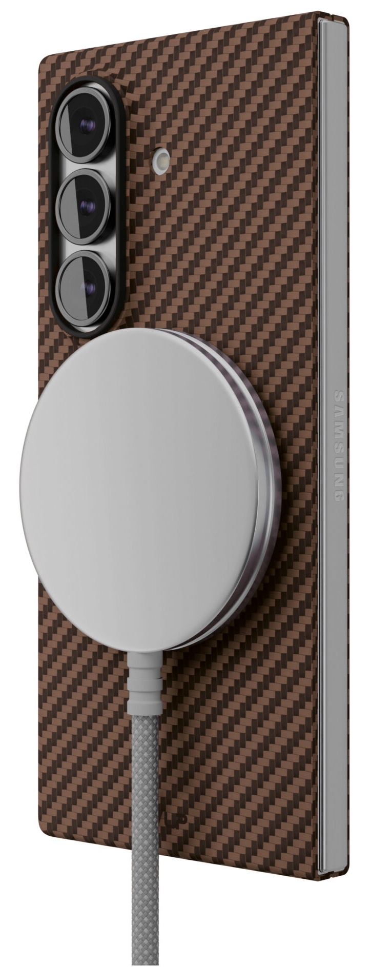 VLP Kevlar Case с MagSafe для Samsung Galaxy Z Fold 7, коричневый (1058083)