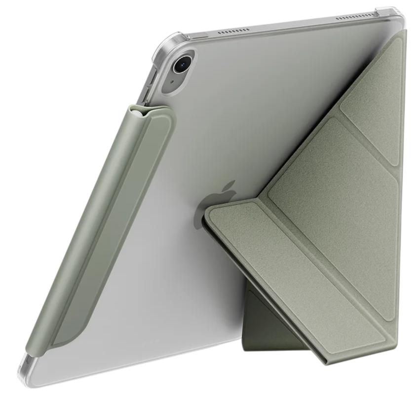Чехол Uniq Camden Lite для iPad 10/11(2022/25), зеленый (PDPA16-CAMLSAGRN)