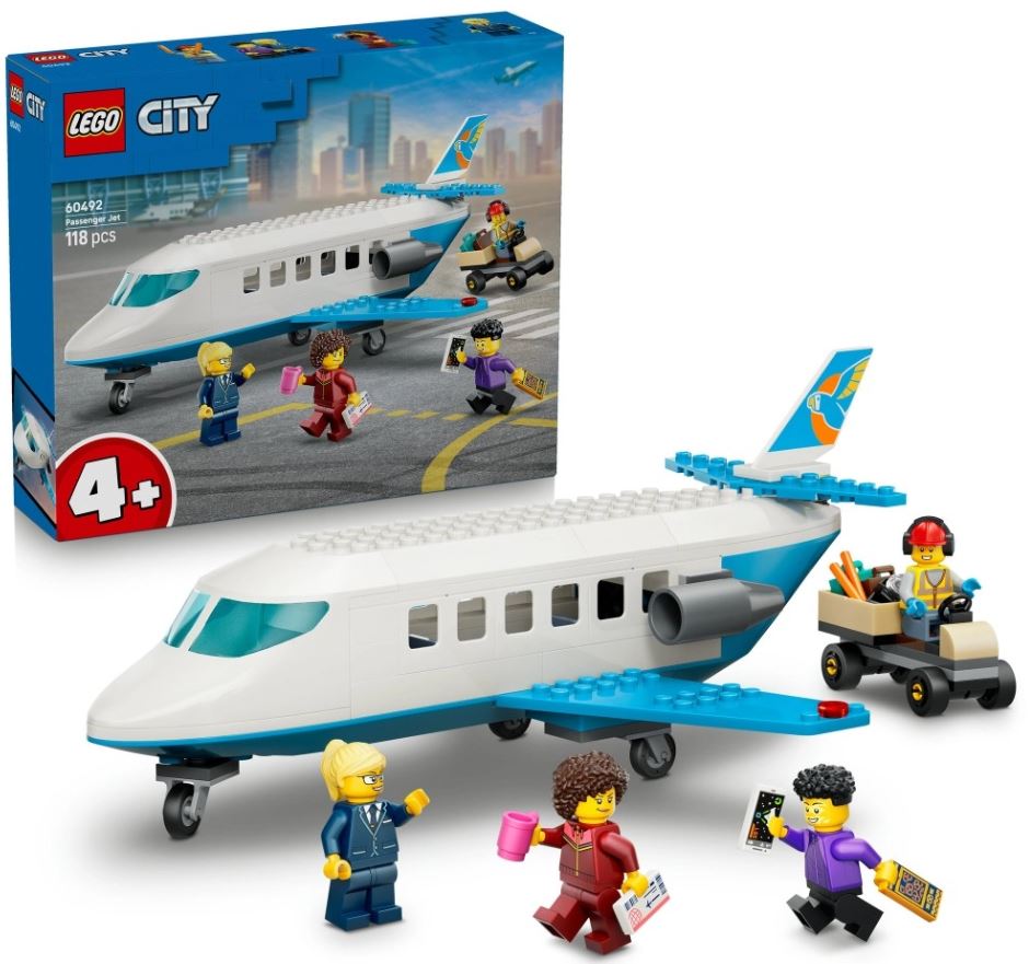 LEGO City 60492 Пассажирский самолёт
