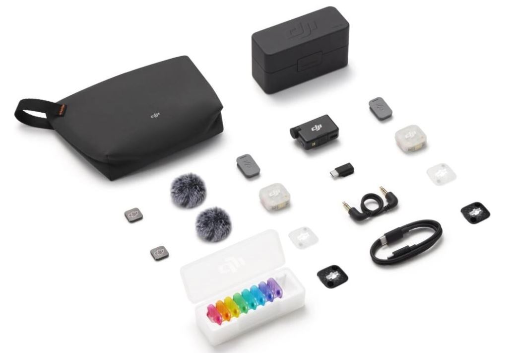 DJI Mic Mini 2S (2 TX + 1 RX+ Charging Case)