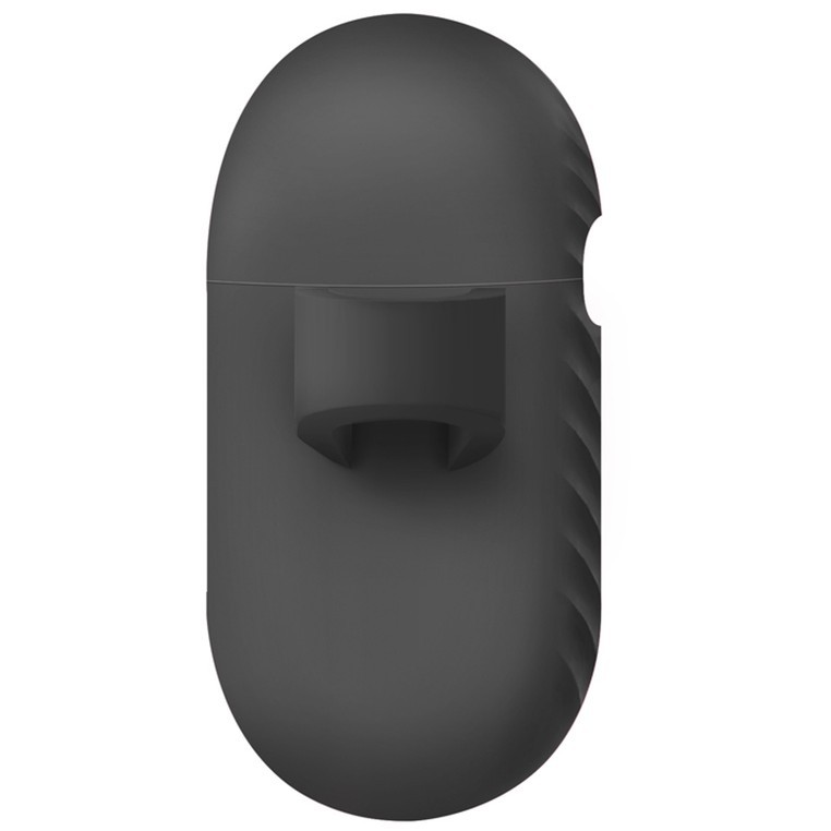 Чехол с карабином UNIQ Vencer + ремешок, темно-серый (AIRPODS 3 (2021)-VENDGRY)