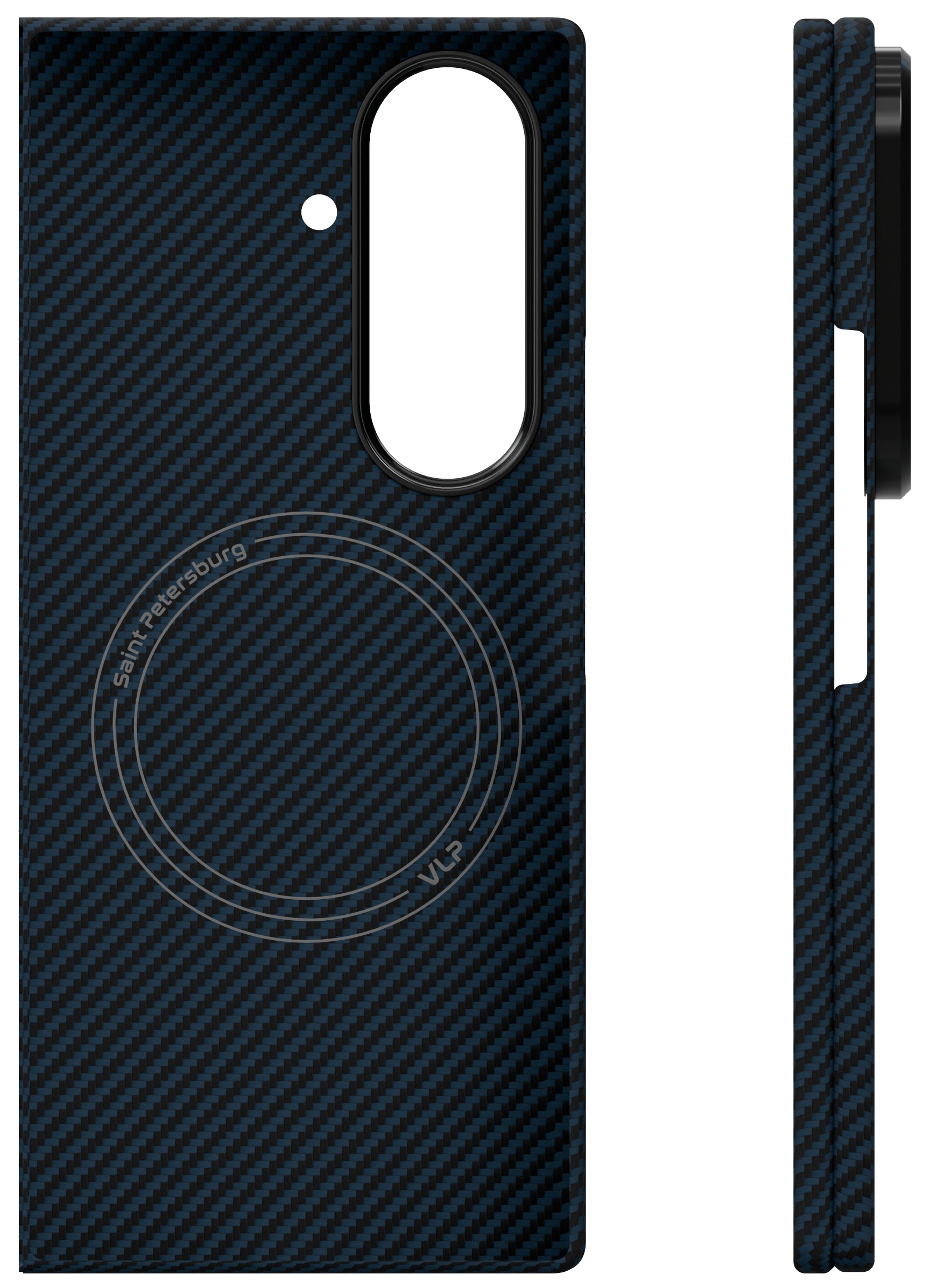 VLP Kevlar Case MagSafe для Samsung Galaxy Z Fold 8 Ultra, темно-синий (1058088)