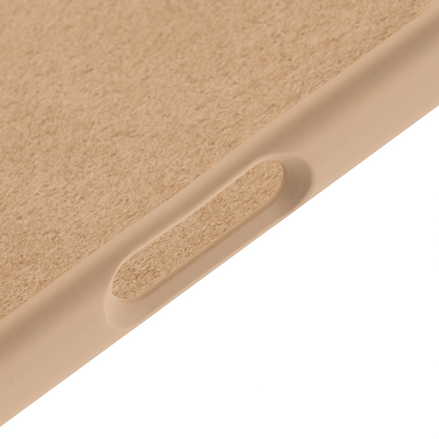 Чехол uBear Touch Mag Case с MagSafe для iPhone 17 (силикон, софт-тач), латте (CS543LT63TH-I25M)