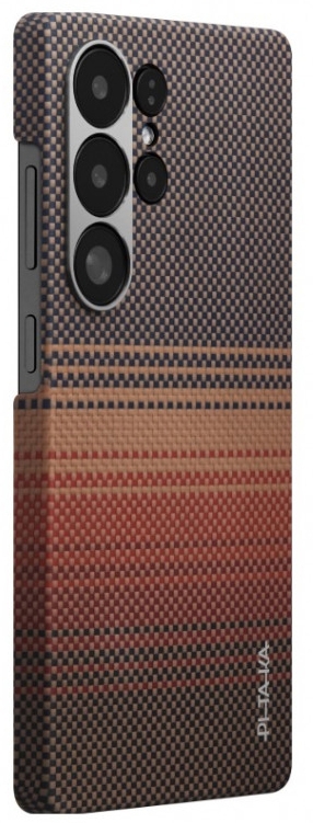 Чехол PITAKA Tactile Woven Case для Samsung Galaxy S25 Ultra, Sunset (KS2503U)