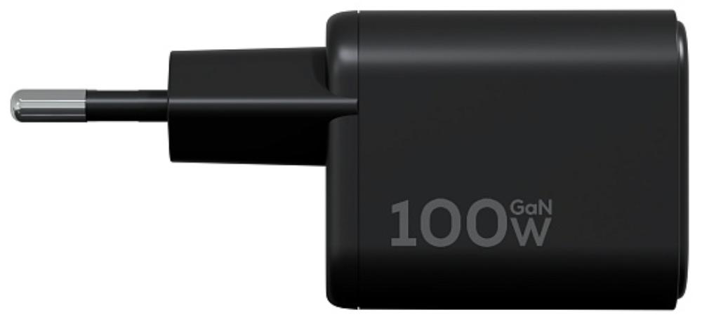 Сетевое зарядное устройство Magssory Nano Pro 100W GaN, с функцией быстрой зарядки, черный (ACH017)