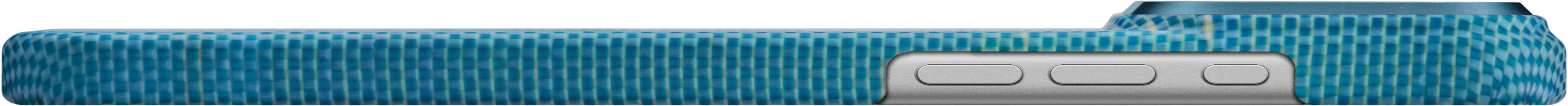 PITAKA Ultra-Slim Case (PitaTap) с MagSafe для iPhone 17 Pro, голубой (KI1706AG)