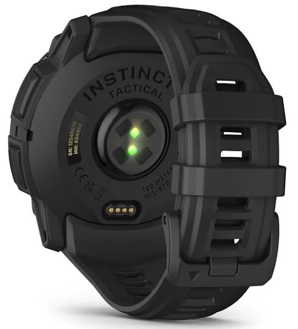 Garmin Instinct 3 50 mm Solar Tactical Edition, Black with Black Silicone (010-02935-90) HK