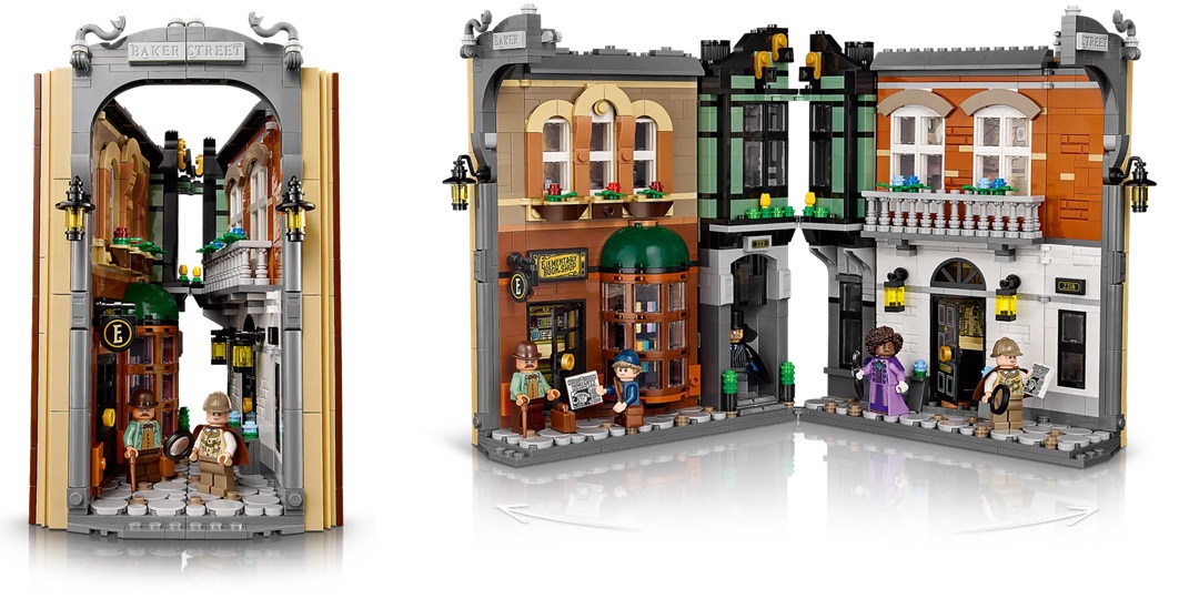 LEGO Icons Шерлок Холмс: Книжный уголок