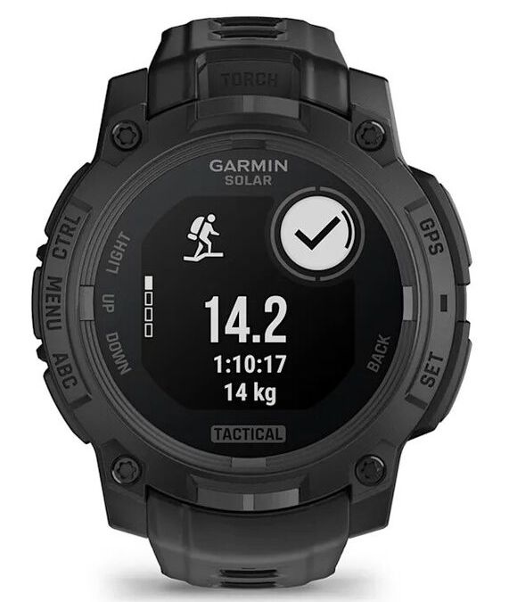 Garmin Instinct 3 50 mm Solar Tactical Edition, Black (010-02935-50)