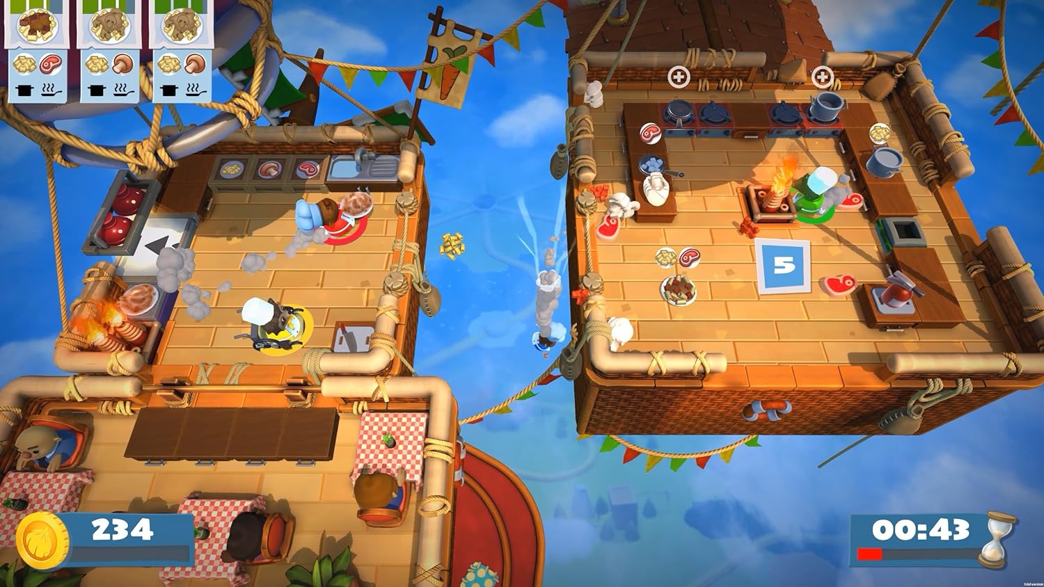 Overcooked! + Overcooked! 2 для PS4
