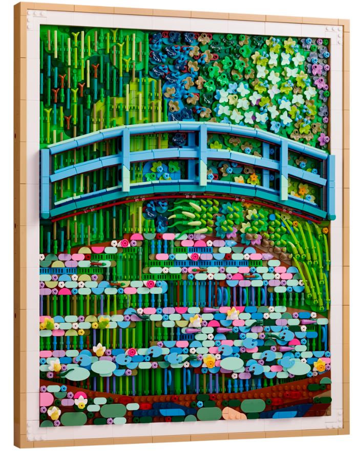 LEGO ART 31220 Клод Моне: Мост через пруд с водяными лилиями