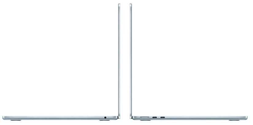 Apple MacBook Air 13 (M4, 10C/8C, 2025), 16 ГБ, 256 ГБ SSD, Sky Blue (Z1H70002T)
