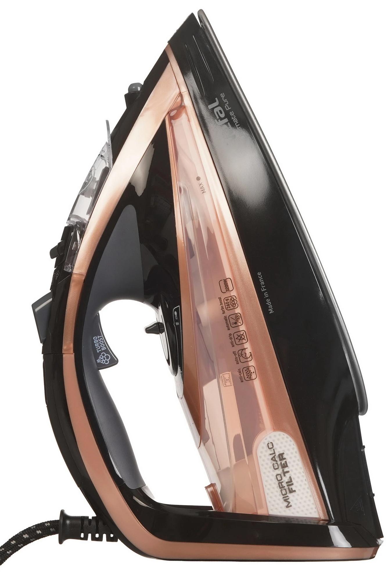 Утюг Tefal Ultimate Pure FV9845, розовый