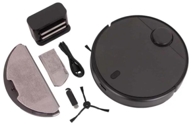 Робот-пылесос Xiaomi Mijia Robot Vacuum Mop LDS 2 Pro, черный
