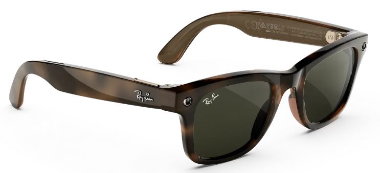 Ray Ban Meta Wayfarer (Gen3) 149-50 Havana/Green