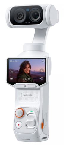Insta360 Luna Ultra 8K Dual-Lens Gimbal Camera, белый
