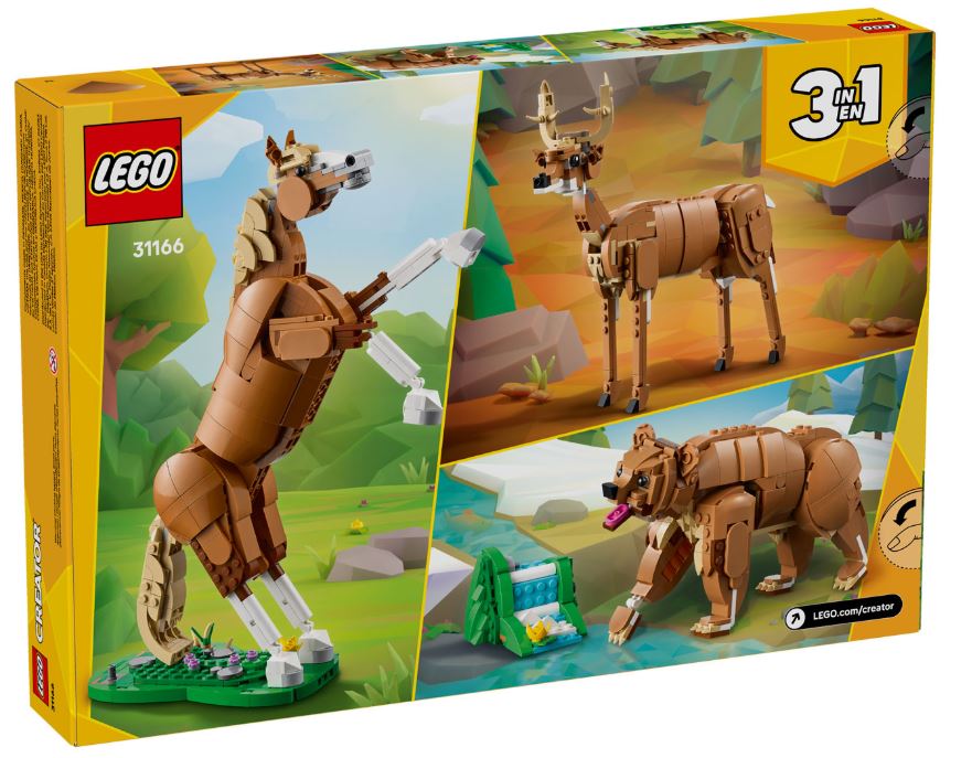 LEGO Creator 31166 Прекрасная лошадь