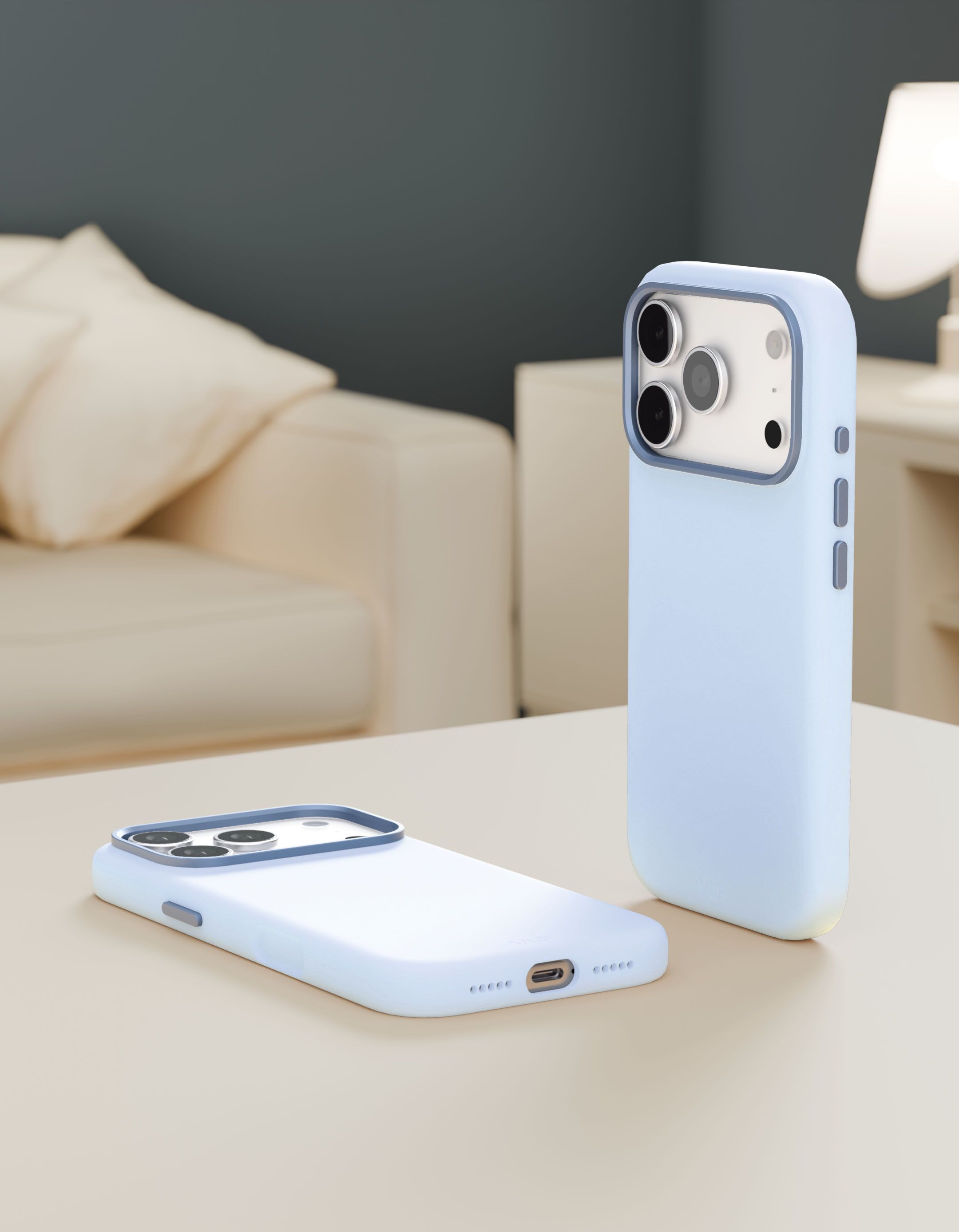 Чехол VLP Aster Pro Case с MagSafe для iPhone 17 Pro, голубой (1057175)