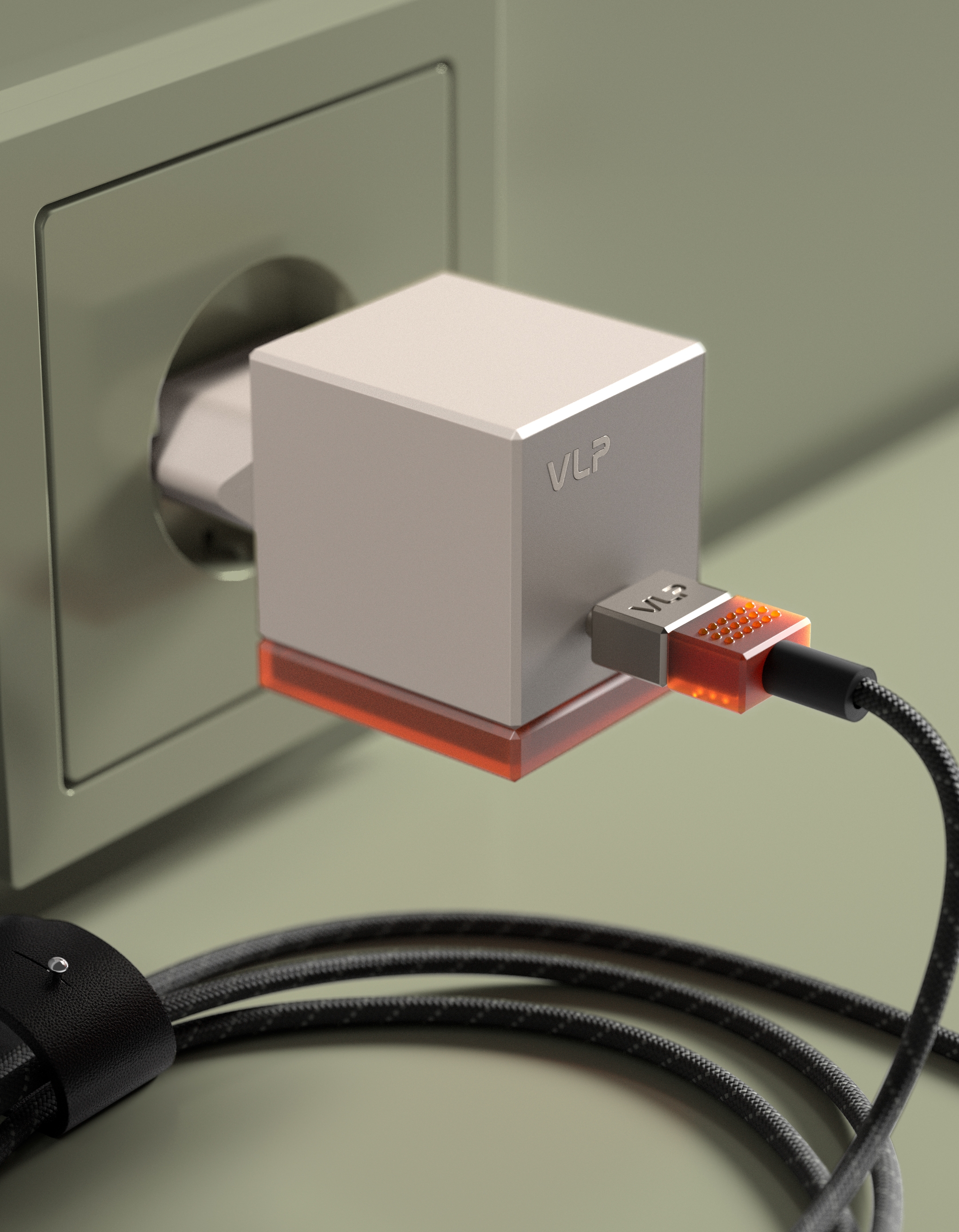 Комплект БЗУ VLP NEO 10000 mAh, Apple Watch, amber gray (BOXNEO-002)