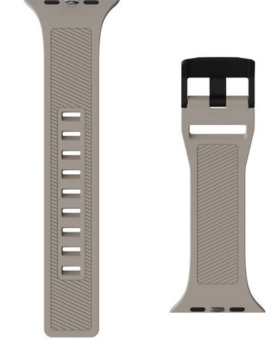 Ремешок UAG Scout Silicone для Apple Watch 42/44/45/49 мм, Titanium (191488113636)