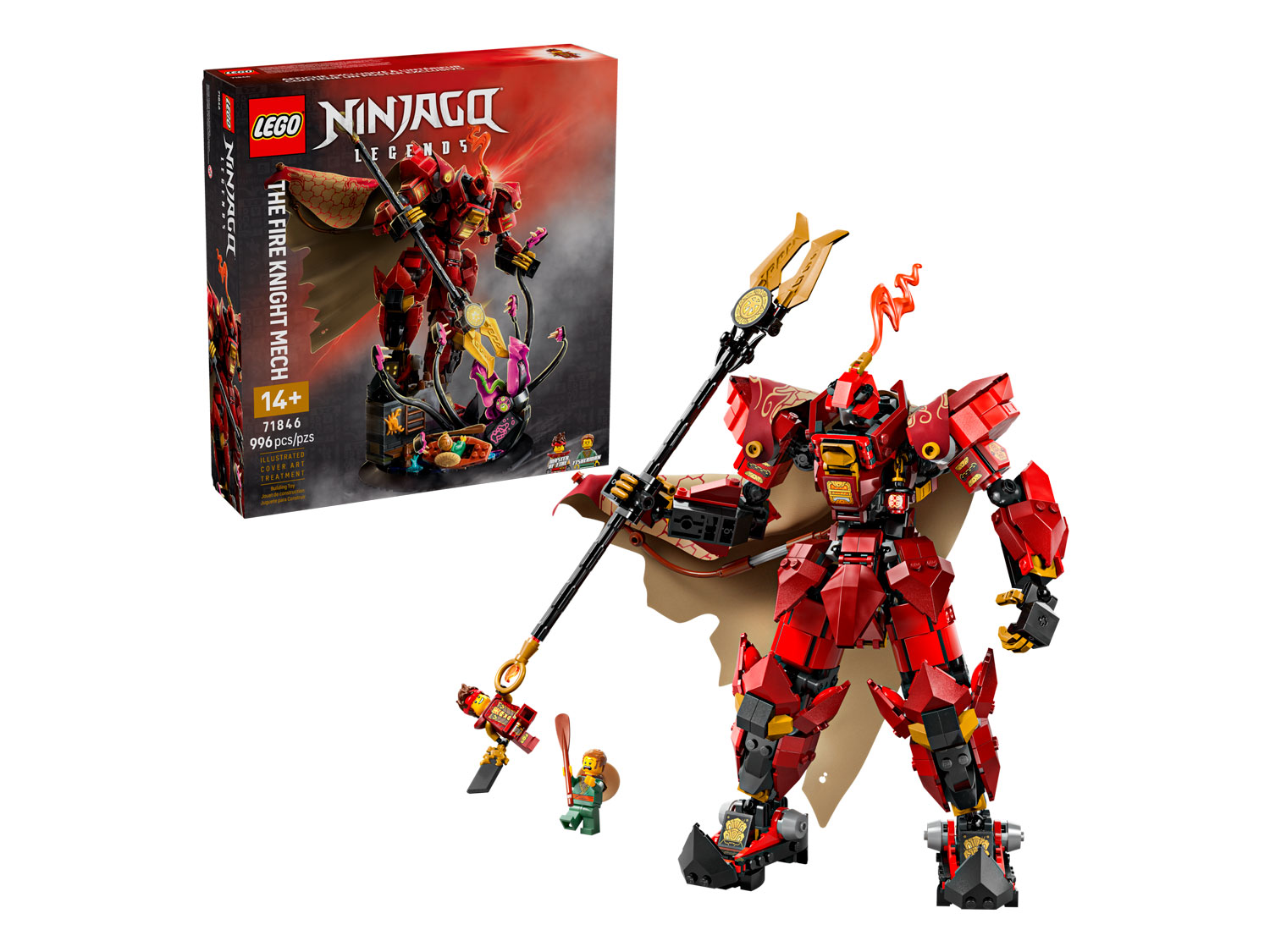 LEGO Ninjago 71846 Боевой робот «Рыцарь огня»