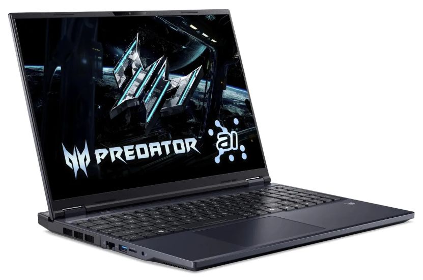 Acer Predator Helios Neo 16 AI Gaming (Intel Core Ultra 9 275HX, NVIDIA GeForce RTX 5060) 16ГБ, 1ТБ SSD, noOS, черный (NH.QVUEM.002)