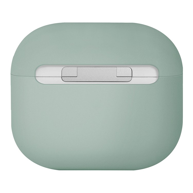 Чехол Uniq Lino Liquid silicone для AirPods 4, зеленый (AIRPODS(2024)-LINOIGRN)