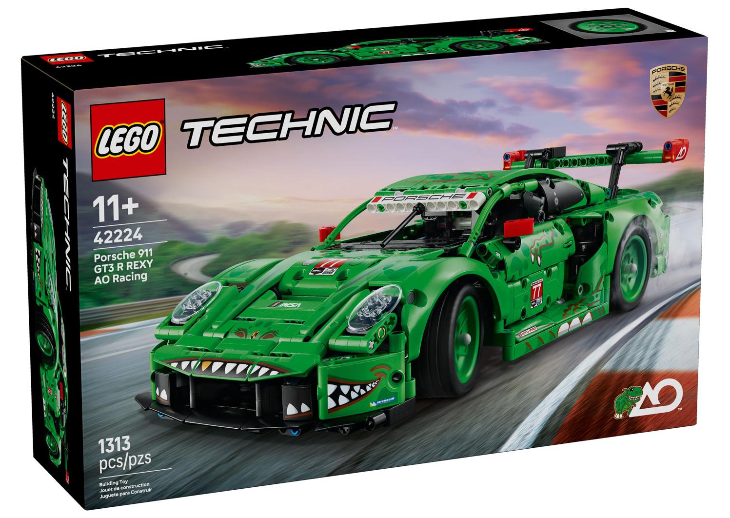 Конструктор LEGO Technic 42224 PORSCHE 911 GT3 R REXY AO